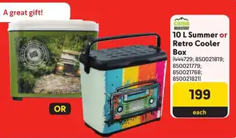 Makro Camp Master Summer or Retro Cooler Box offer