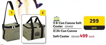 Makro Camp Master 6-Can Canvas Soft Cooler offer