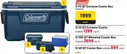 Makro Coleman 70 QT Extreme Cooler Box offer