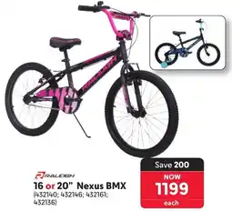 Makro Raleigh 16 or 20" Nexus BMX offer