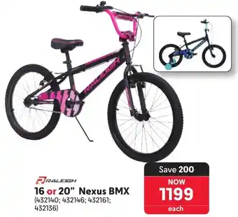Makro Raleigh 16 or 20" Nexus BMX offer