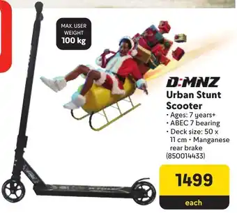 Makro DMNZ Urban Stunt Scooter offer