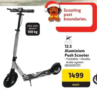 Makro 12.5 Aluminium Push Scooter offer