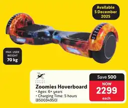 Makro Zoomies Hoverboard offer