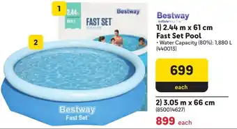 Makro Bestway Fast Set Pool offer