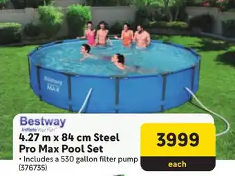 Makro Bestway Steel Pro Max Pool Set offer