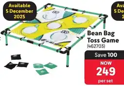 Makro Bean Bag Toss Game offer