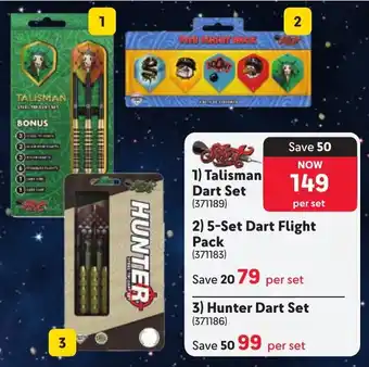 Makro Talisman Dart Set offer