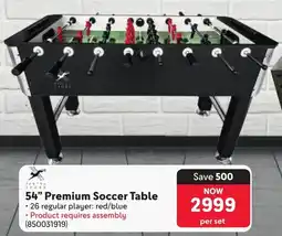 Makro 54" Premium Soccer Table offer