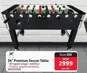 Makro 54" Premium Soccer Table offer