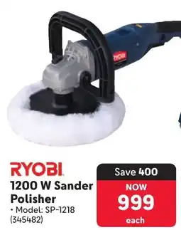 Makro RYOBI 1200 W Sander Polisher offer