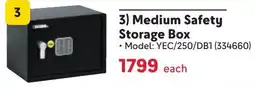 Makro Yale Medium Safety Storage Box offer