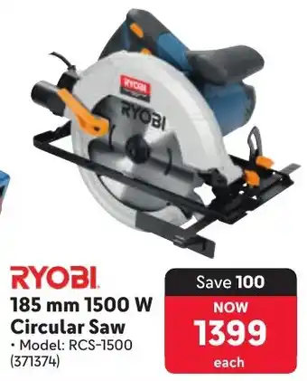 Makro RYOBI 1500W Circular Saw offer