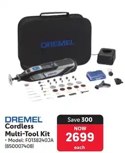 Makro DREMEL Cordless Multi-Tool Kit offer