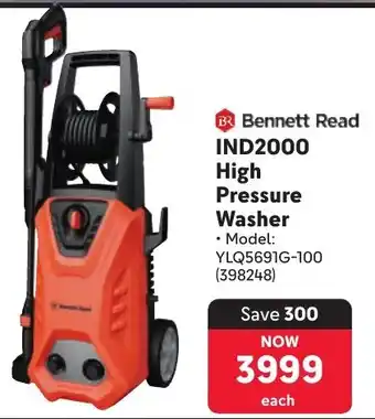 Makro Bennett Read IND2000 High Pressure Washer offer