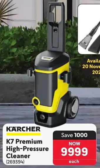 Makro KARCHER K7 Premium High-Pressure Cleaner offer