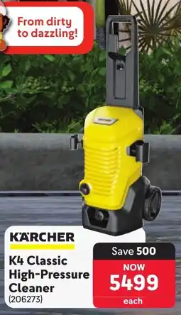 Makro KARCHER K4 Classic High-Pressure Cleaner offer