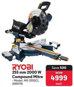 Makro RYOBI 2000 W Compound Mitre offer