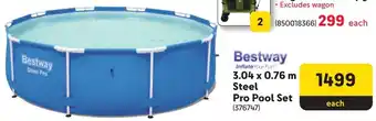 Makro Bestway Steel Pro Pool Set offer