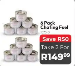Crazy Plastics Chafing Fuel offer