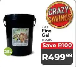 Crazy Plastics Pine Gel offer