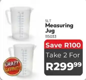 Crazy Plastics Measuring Jug offer