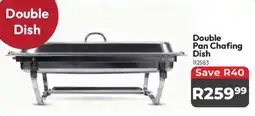 Crazy Plastics Double Pan Chafing Dish offer