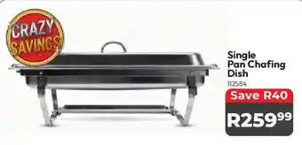 Crazy Plastics Single Pan Chafing Dish offer