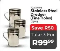 Crazy Plastics Stainless Steel Dredger offer