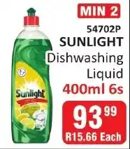 KitKat Cash and Carry SUNLIGHT Dishwashing Liquid offer