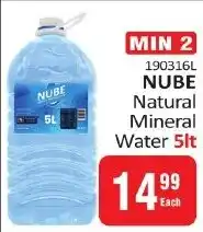 KitKat Cash and Carry NUBE Natural Mineral Water offer
