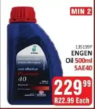 KitKat Cash and Carry Engen Oil SAE40 offer