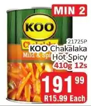 KitKat Cash and Carry KOO Chakalaka Hot Spicy offer