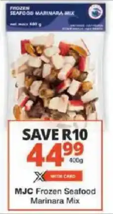 Checkers MJC Frozen Seafood Marinara Mix offer