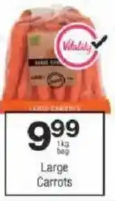 Checkers Large Carrots offer