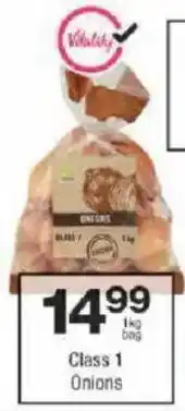 Checkers Class 1 Onions offer