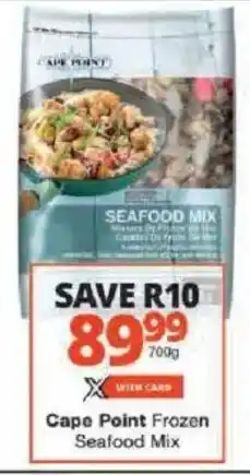 Checkers Cape Point Frozen Seafood Mix offer