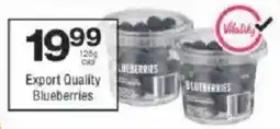 Checkers Export Quality Blueberries offer