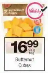 Checkers Butternut Cubes offer