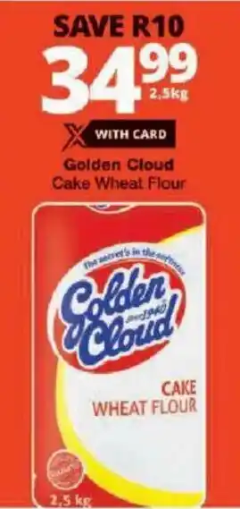 Checkers Golden Cloud Cake Wheat Flour offer