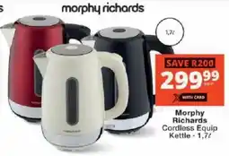 Checkers Morphy Richards Cordless Equip Kettle offer