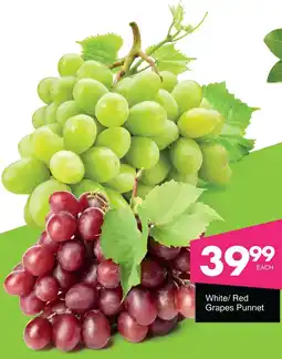 Save Hyper White/ Red Grapes Punnet offer