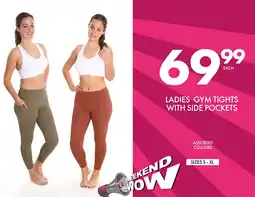 Save Hyper Ladies Gym Tights with Side Pockets offer