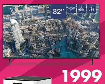 Save Hyper Sinotec LED 32" Google TV offer