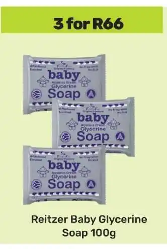 Game Reitzer Baby Glycerine Soap 100g offer