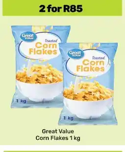 Game Great Value Corn Flakes 1 kg offer