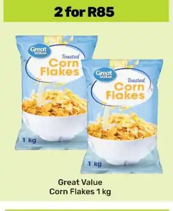 Game Great Value Corn Flakes 1 kg offer
