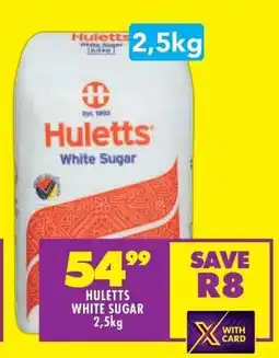 Shoprite Huletts White Sugar 2.5kg offer