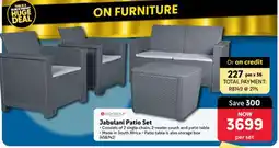 Makro Jabulani Patio Set offer