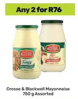 Game Crosse & Blackwell Mayonnaise offer